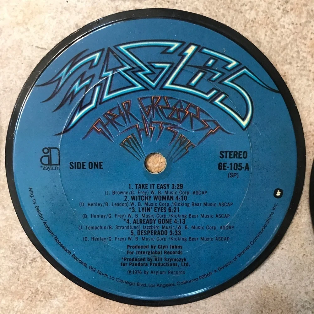 🎼VINTAGE Record Album Coasters